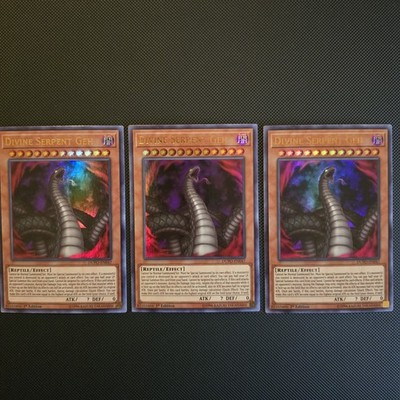 Yugioh Divine Serpent Geh x3 (DUPO-EN047) Ultra Rare 1st Edition NM/M