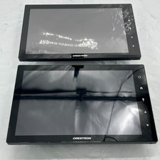 Lot of 2 Crestron TSW-1052-B-S 10" Touch Screen Display - Black