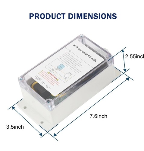 A/C Soft Starter Smart Control Kit Enables Easy Start an A/C & Appliances on RV - Picture 2 of 11