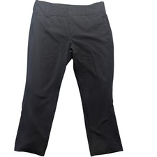 Nine West Plus Bootcut Trousers Women 20W L Black Stretch Career Workwear Office