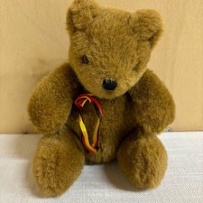 plush bear toy with brown ribbon 1cc6ff