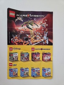 Lego Mars Mission Crystal Hawk  #5619     100% Complete Retired in 2008
