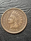 XF 1905 Indian Head Cent Choice Very Nice High Grade Quality Coin