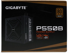 Gigabyte P550B 550W Alimentation PC 80+ Bronze PSU Neuf Scellé