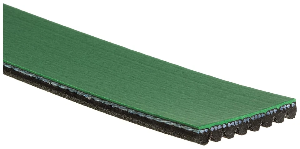 FleetRunner Heavy Duty Micro V Belt 121.9 Inch Green Engineered for Tough Use - Image 2 of 2