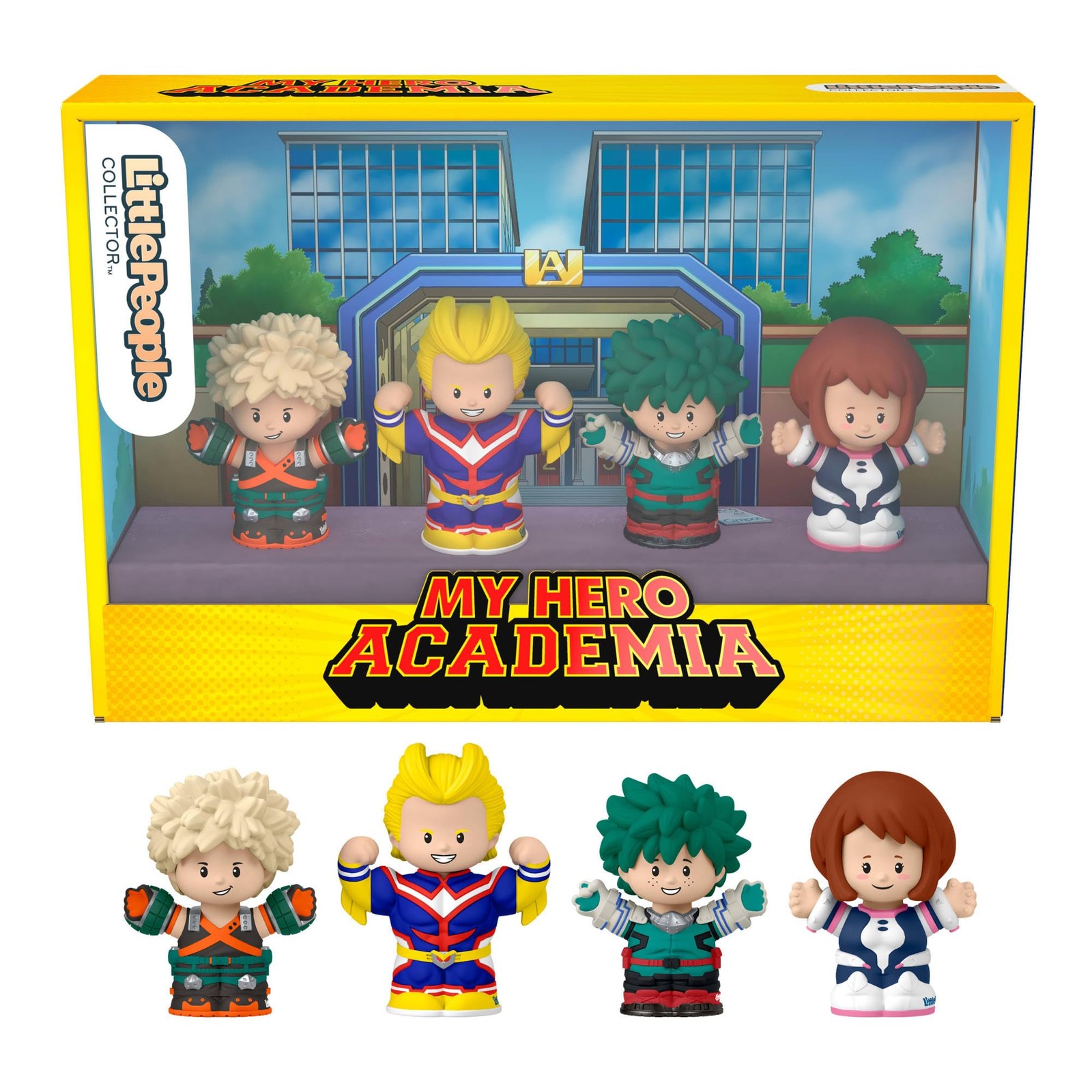 Little People Collector My Hero Academia Mangaserie Sondereditionsset, 4 Hauptfi