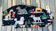 SURGICAL SCRUB CAPS DOCTORS, NURSES, HEALTHCARE PROFESSIONALS CHRISTMAS PRINTS