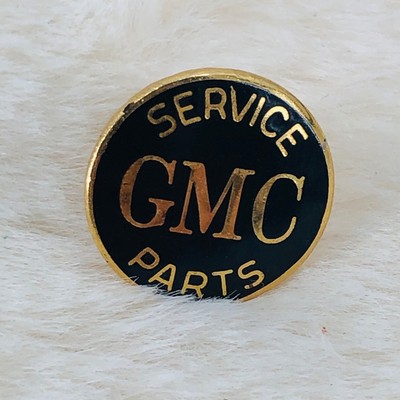Vtg General Motors GMC Service Parts Employee Enamel Lapel Pin