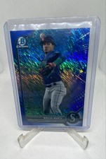 2022 Bowman - Chrome Prospects Noelvi Marte #BCP-63 Blue Shimmer Refractor /150 