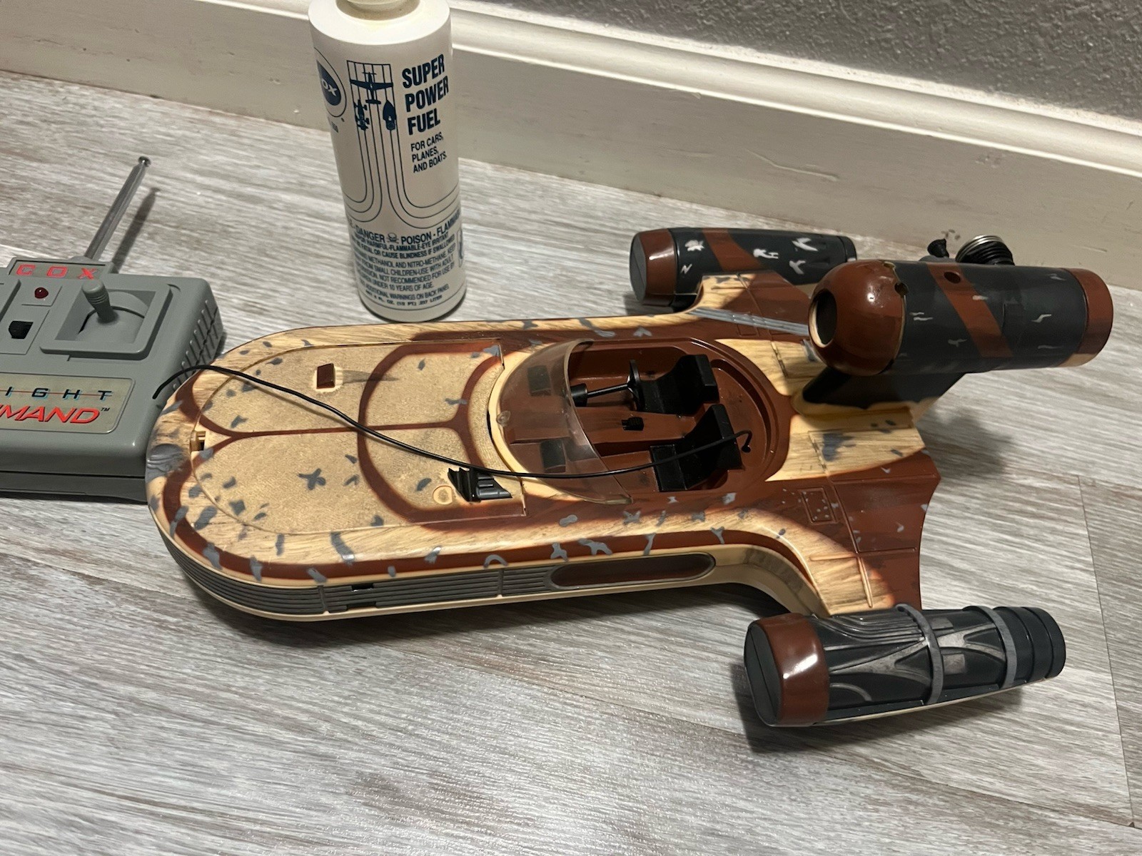 Star Wars Luke Skywalker Landspeeder Glow Fuel Powered R/C Vehicle Cox