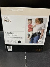 Tushbaby Strapless Baby Hipseat 4 Easy Carry Positions Carrier Color Black