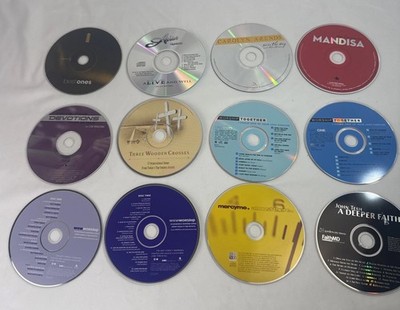 Christian Worship music cd lot. 4him,John Tesh,Mandisa,Carolyn Arends,Arise Quar