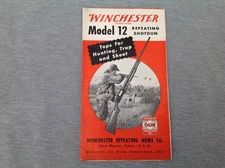 Vintage Winchester Model 12 Pamphlet