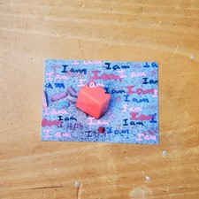 ACEO Original Art Card 2.5 x 3.5, Photography Acrylic Marker 'I Am' Series