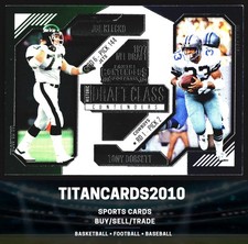 Joe Klecko/ Tony Dorsett 2024 Panini Contenders Draft Class Jets Cowboys #1