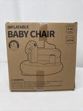 Doctor Dolphin Inflatable Pink Flamingo Infant Floor Seat Toddler Chair