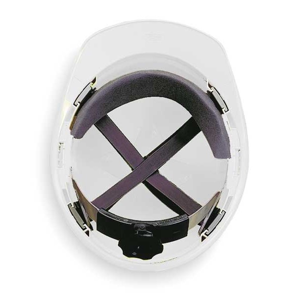 Msa Safety 10034018 Front Brim Hard Hat, V-Gard 500, Vented, Type 1, Class C,