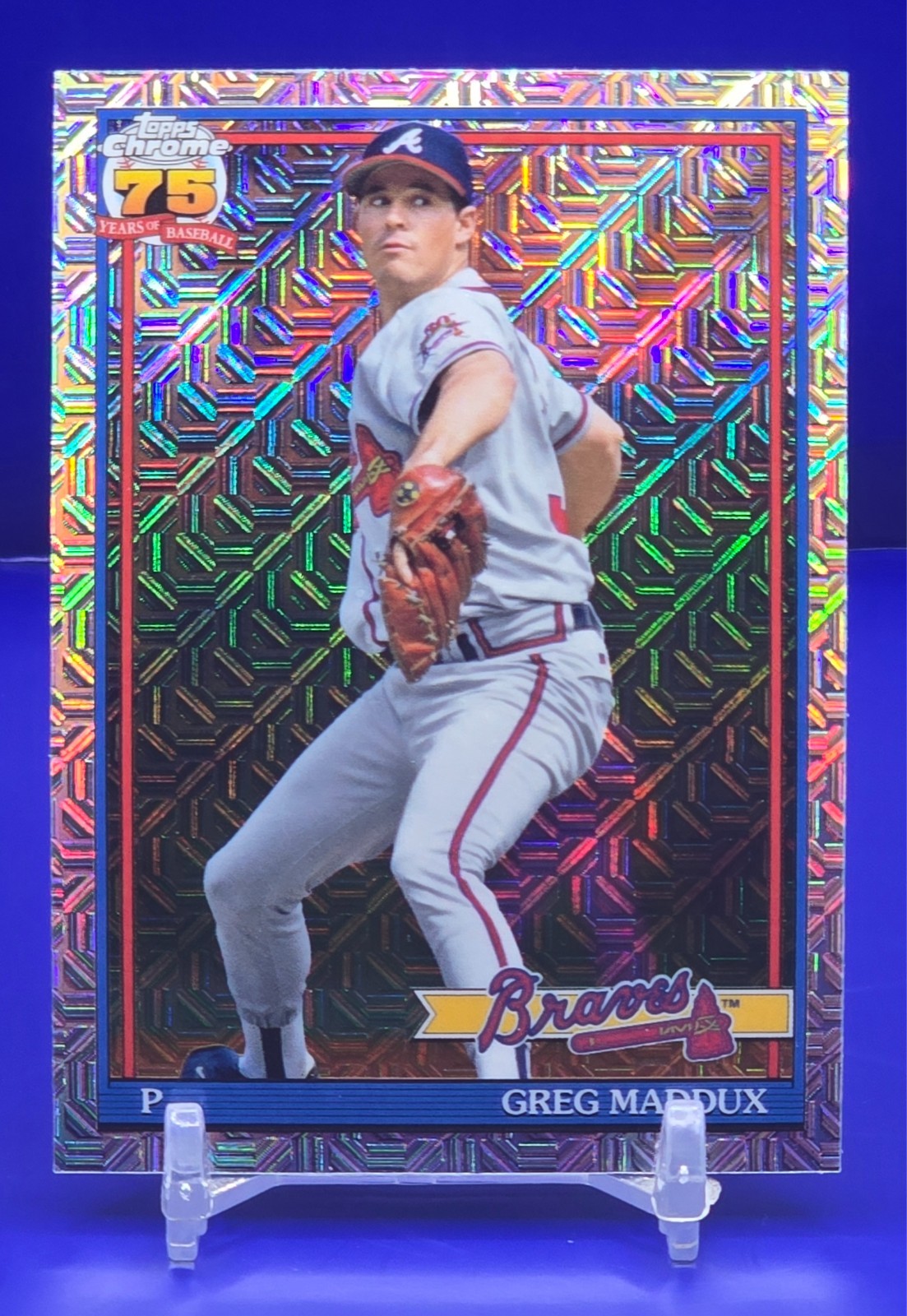 2026 Topps Update GREG MADDUX 1991 Chrome Mojo #U91C-76 Atlanta Braves