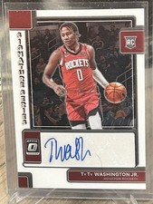 2022-23 Panini Donruss Optic - Signature Series TyTy Washington Jr. #SS-TYW  