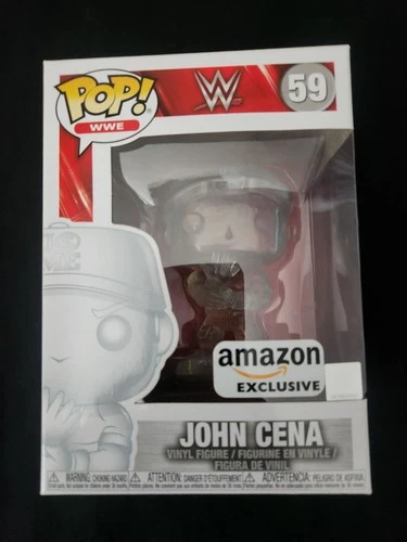 Funko Pop! Vinyl: WWE - John Cena (Invisible) - Amazon WWE (Exclusive) #59 Mint!