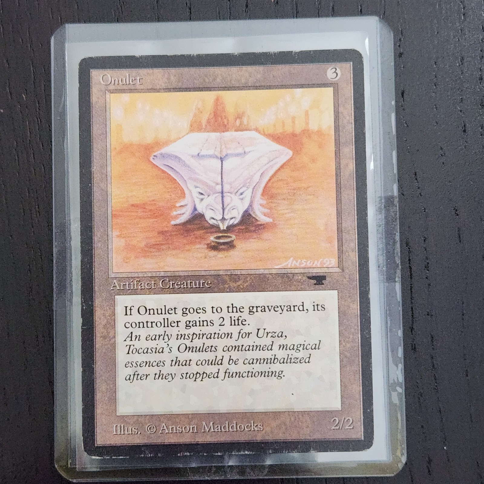 Onulet [Antiquities] MTG English Regular LP *Actual Pictures