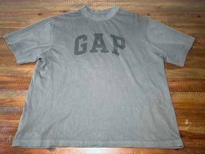 gap yeezy Dove T Shirt Gray Kanye Ye Yzy Size Medium Cropped