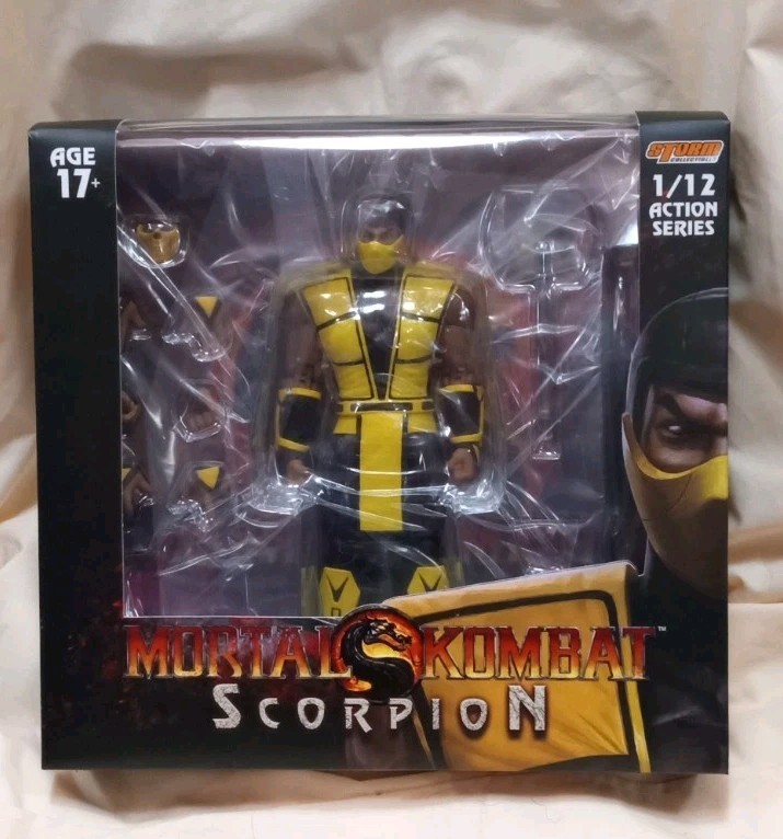 STORM COLLECTIBLES SCORPION Clean Version mk3 MORTAL KOMBAT figure