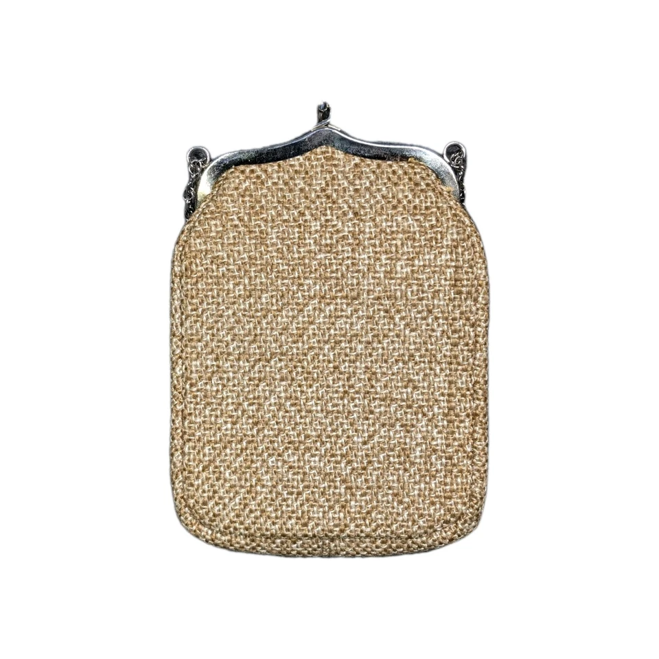 Vtg MCM Purse Woven 60s-70s Adjustable Strap Shoulder/ Hand Held Chain Retro - Image 2 of 4