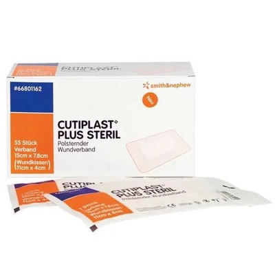 Smith und Nephew Cutiplast Plus Steril Wundverband Polsternd Latexfrei