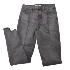 Sam Edelman The Stiletto High Rise, Raw Hem Ankle, Size 28