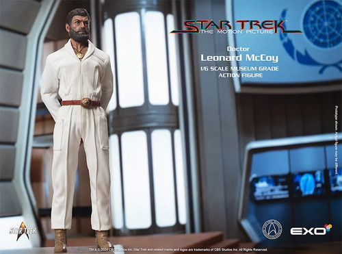 STAR TREK THE MOTION PICTURE DR. LEONARD BONES MCCOY 1:6 SCALE FIGURE EXO-6 - Picture 12 of 13