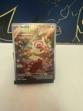 Pokémon Stufful Holo Basic 70 HP Card 154/132 Me01 Mega Evolution English