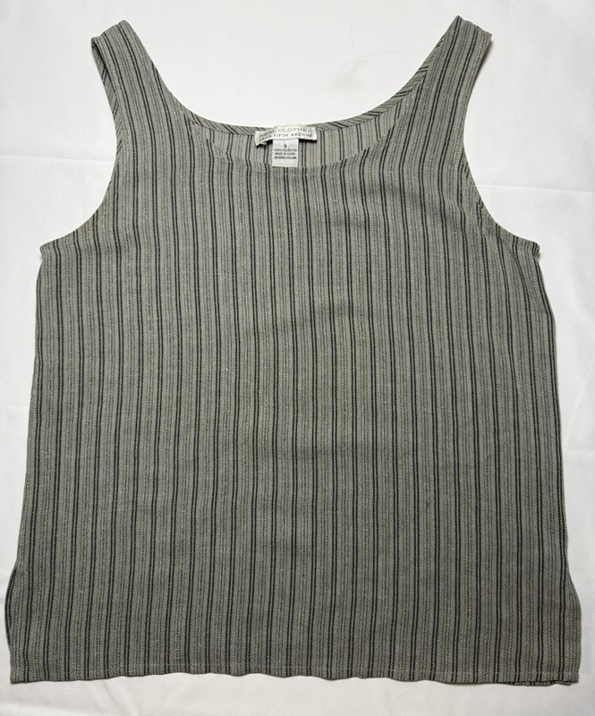 Vintage 90s Pinstripe Real Clothes Saks Fifth Avenue Size Small 11