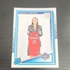 Panini 2025 Donruss WNBA Georgia Amoore Rated Rookie #96 Washington Mystics Card