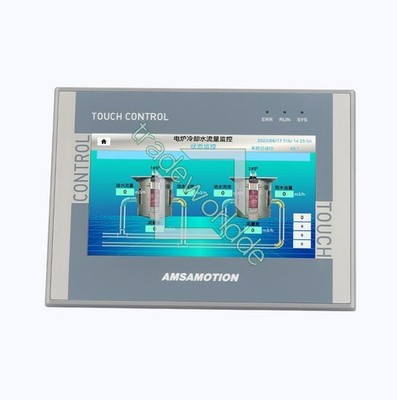 AMSAMOTION 7 Inch HMI PLC All-in-One FX3U Ethernet AMX-HM7A-32MRT Touch screen