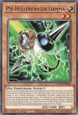 YuGiOh PSI-Hüllenpanzer Gamma (V.1) TOCH-DE036 Rare Excellent unl.