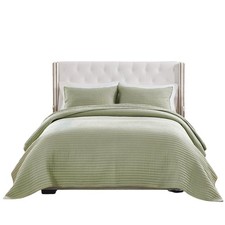 Greenland Home Fashions Vineyard Quilt Set Sage