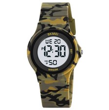 Kinderuhr Digital Sport Stoppuhr Alarm Datum 12/24h Wasserfest Wr50