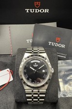 Tudor Royal Date Day 41mm, Black Dial Men's Watch - M28600-0003 4