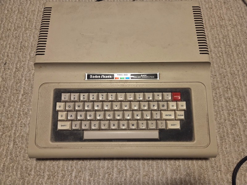 Vintage Radio Shack TRS-80 Color Computer