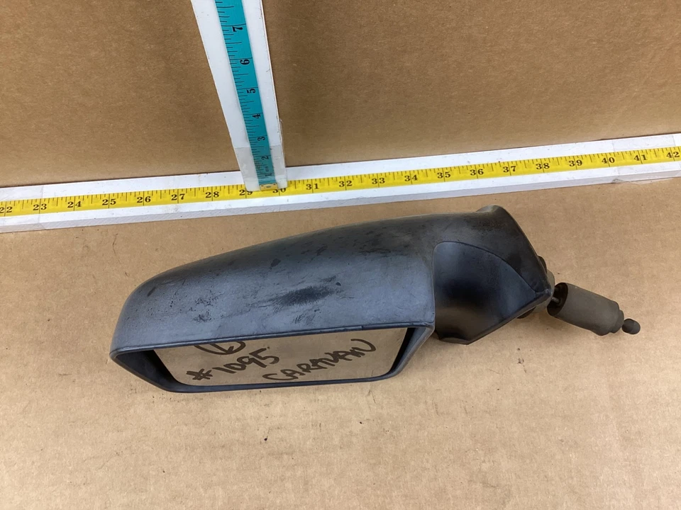 Conjunto de espejo retrovisor lateral izquierdo para conductor Dodge Caravan 1987-1990 Foto 2 de 4