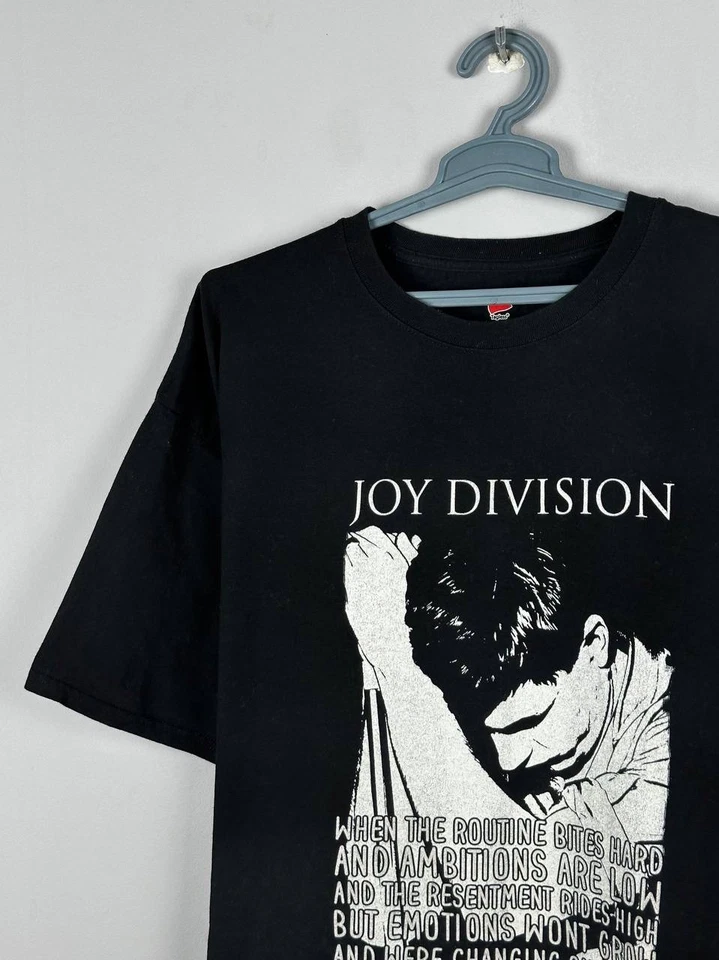 Camiseta Vintage Joy Division Ian Curtis Gráfica Banda Talla XXL Foto 3 de 4