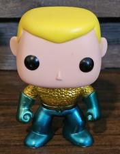 Rare Funko POP! Aquaman (Metallic) Gemini Exclusive 240 PCS Loose No Box
