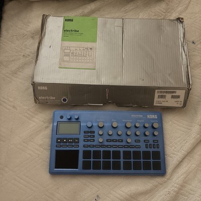 KORG Electribe2 BL Blue Electribe Music Production Station with AC Adapter Used