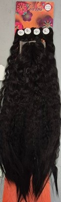 4 Bündel x Focus brasilianische Afro gewellte gewebte Haarverlängerungen - Pls Check D Verschluss