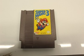 Vintage Nintendo Super Mario Bros. 3 Game Cartridge NES-UM-USA 1st Print