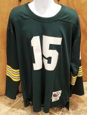 GB PACKERS BART STARR "THROWBACK '1969" JERSEY w/ NFL 50 PATCH MITCHELL & NESS