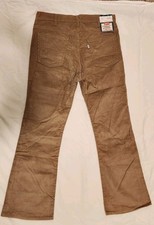 Vntg 1976 Levi's Durawale Plus Brown Corduroy Bell Bottoms Rare See Photos NOS