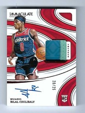 2023-24 Immaculate Collection Bilal Coulibaly Sneaker ON CARD Auto RC 20/25 MINT