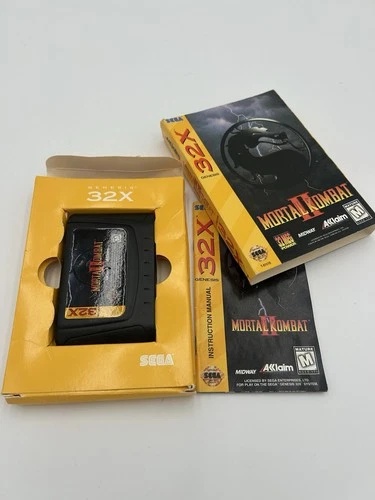 Mortal Kombat II (Sega 32X) - CIB Tested Works